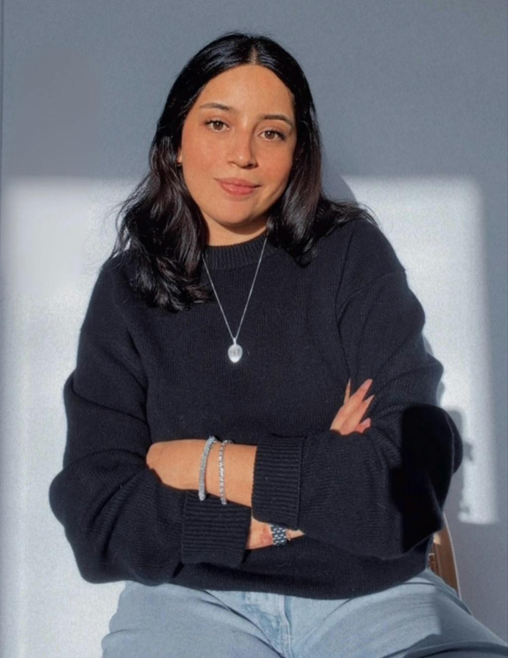 Rose Quartz ~ Tear Drop Charm ~ Sterling Silver ~ MN182