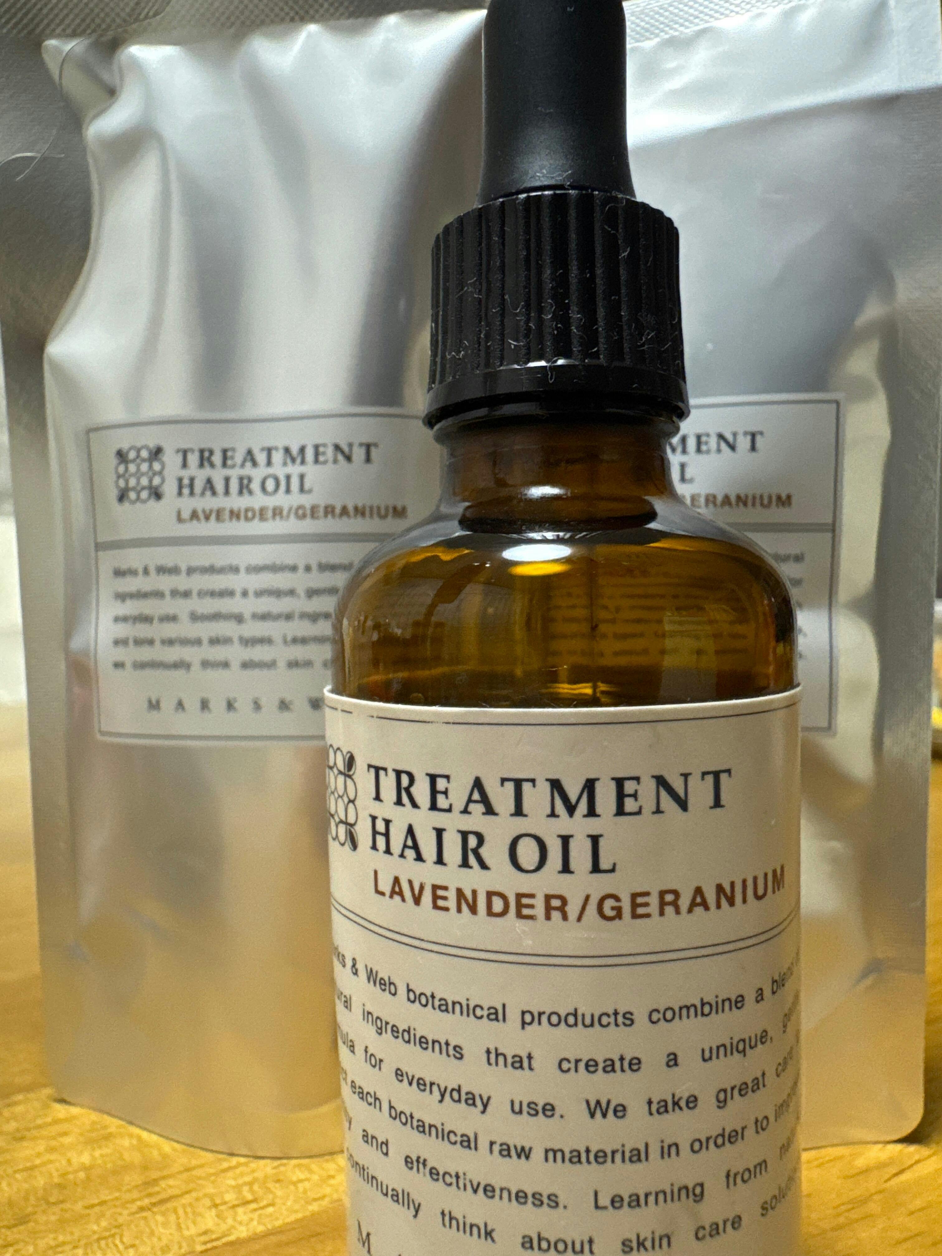 トリートメントヘアオイル｜スタイリング・トリートメント｜MARKS&WEB