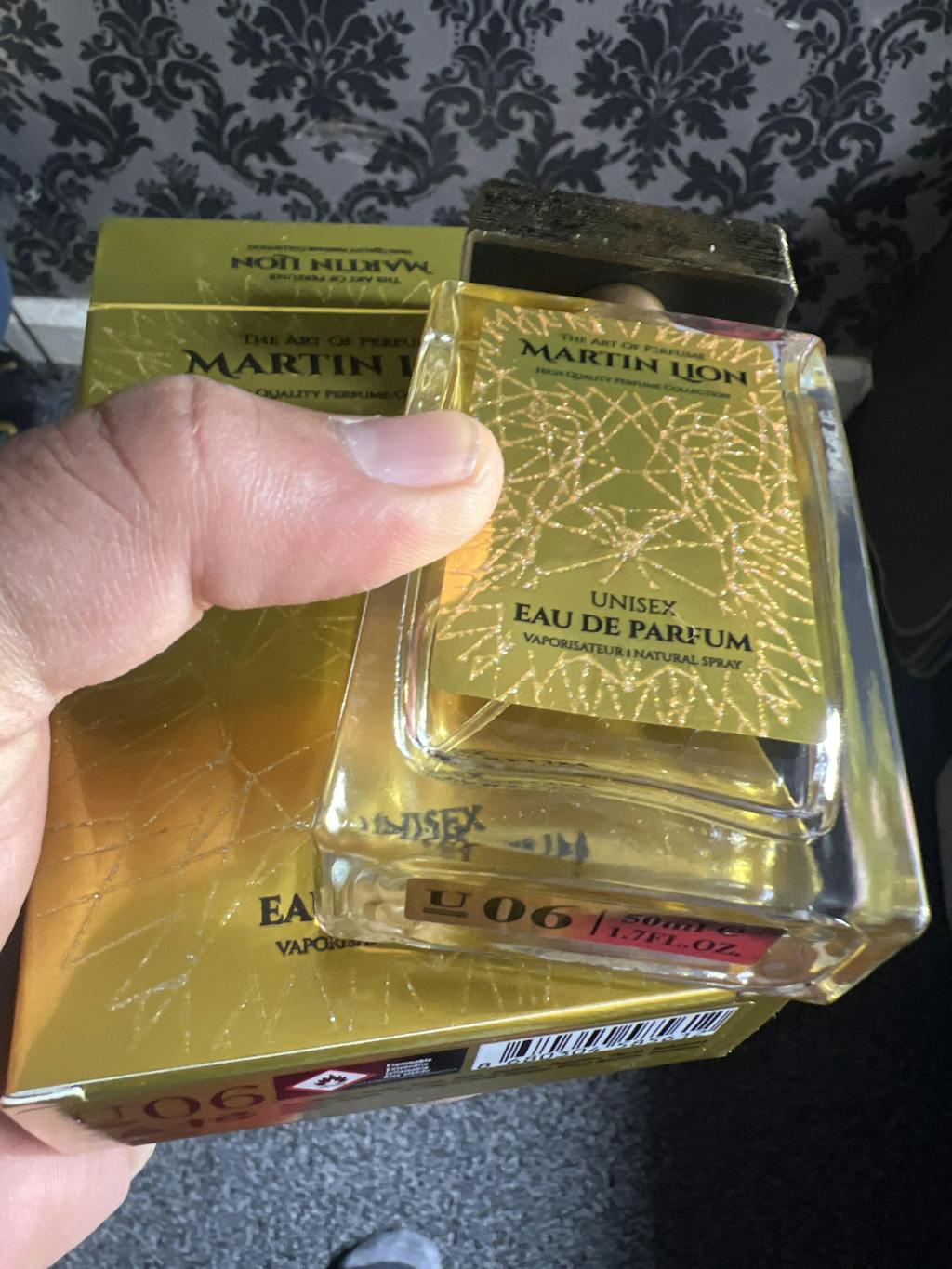 inspired by BACCARAT ROUGE 540 U06 Martin Lion Perfumes