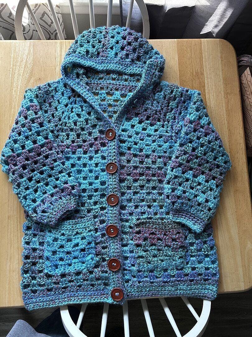 Crochet Zip Up Cardigan 【M】 Crochet Zip-Up Jacket | Nuuly