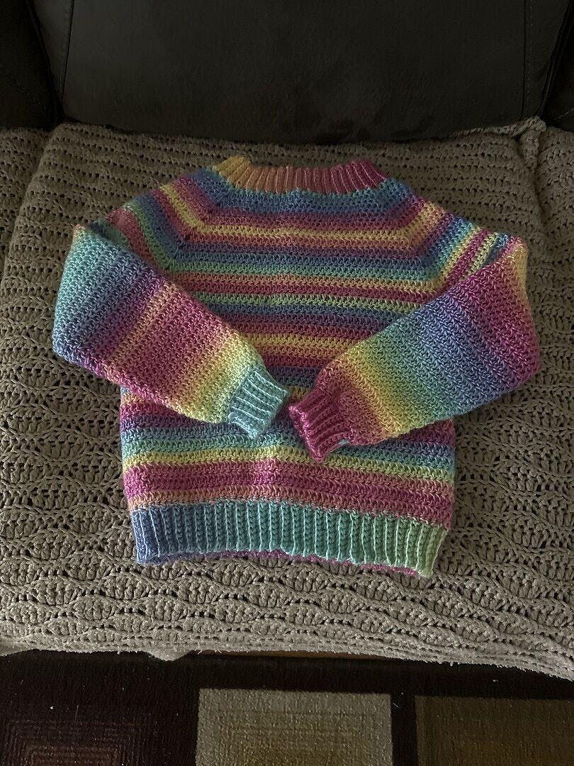 Athabasca Falls Child's Pullover – Mary Maxim