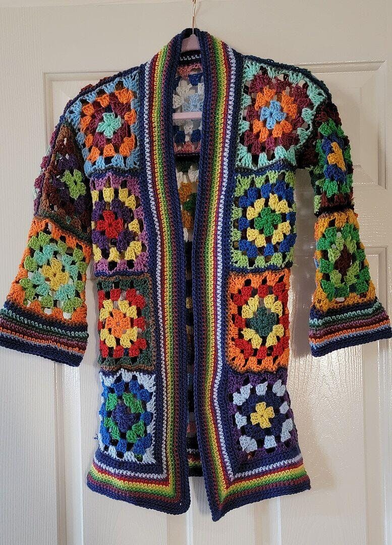 Child's Granny Cardi – Mary Maxim