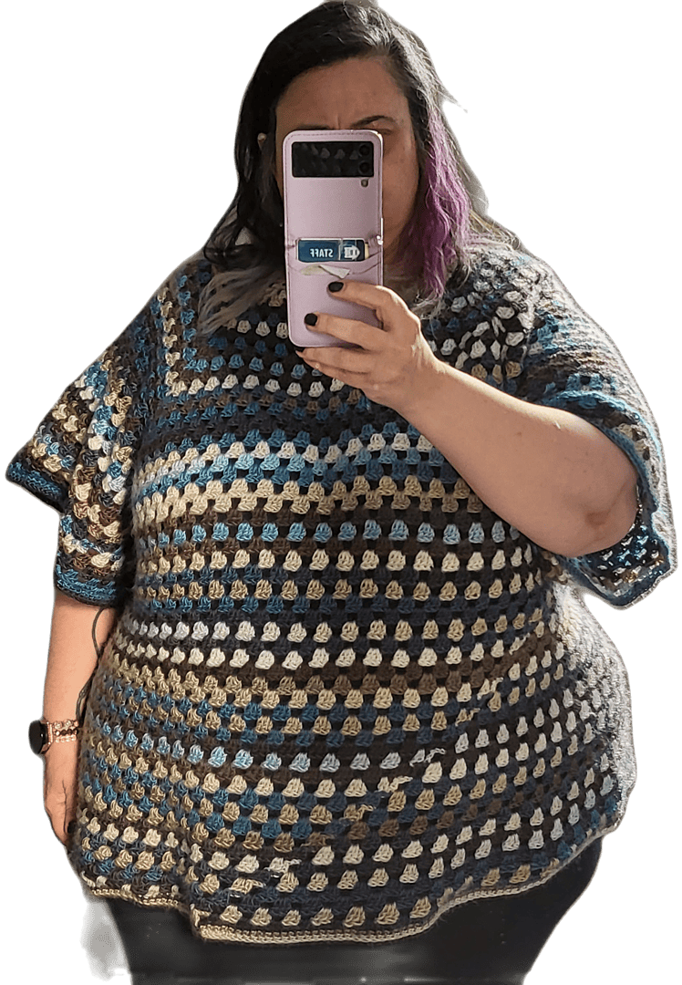 Granny Pop Crochet Pullover Sweater – Mary Maxim