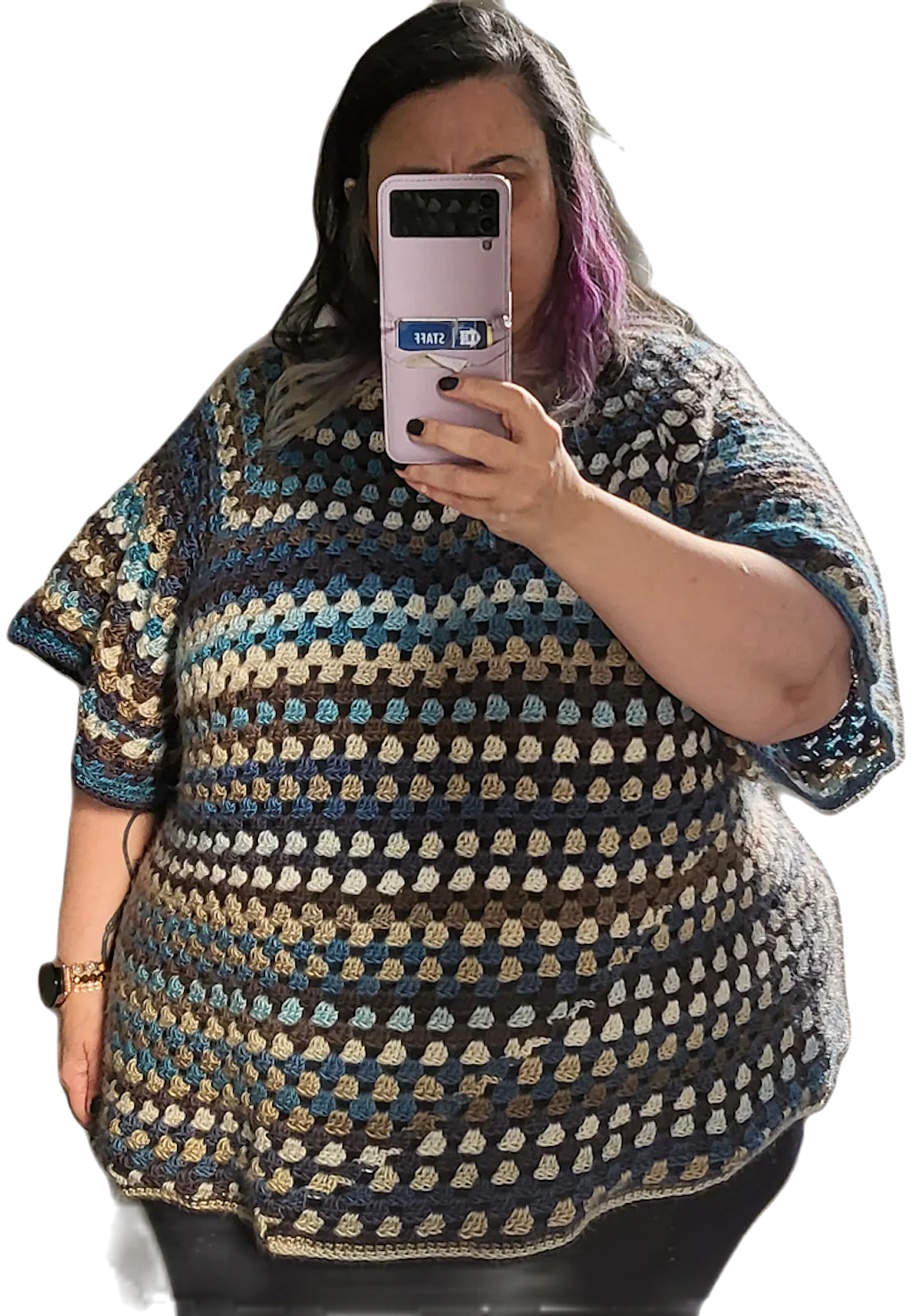 Granny Pop Crochet Pullover Sweater – Mary Maxim