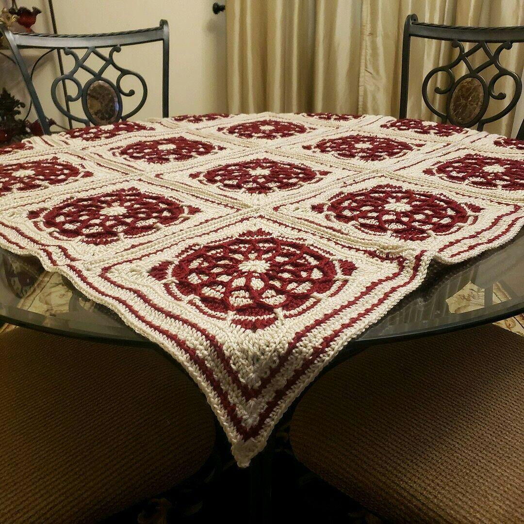 Cairo Throw Afghan – Mary Maxim