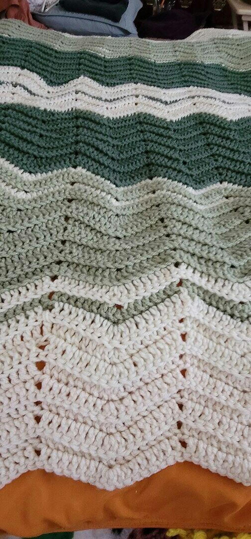 Ripple Afghans Crochet Book - Mary Maxim Afghan Patterns Collection