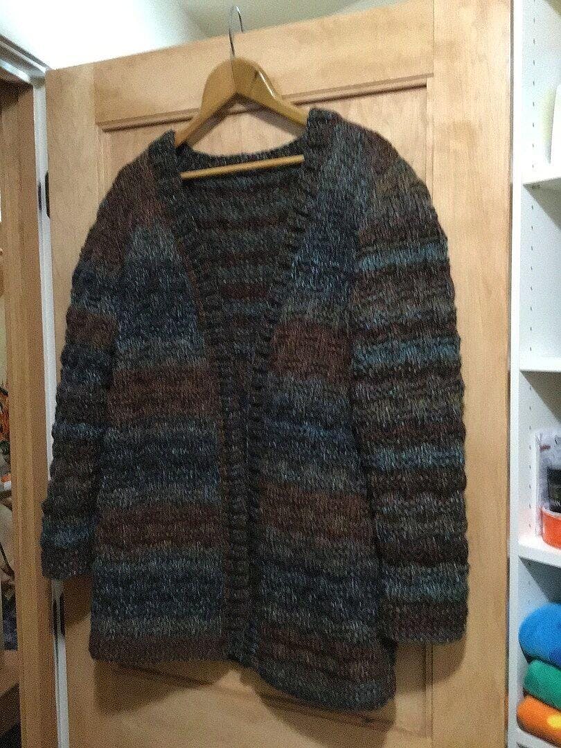 Garter Weave Jacket – Mary Maxim