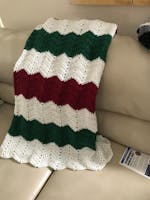 Holiday Ripples Afghan