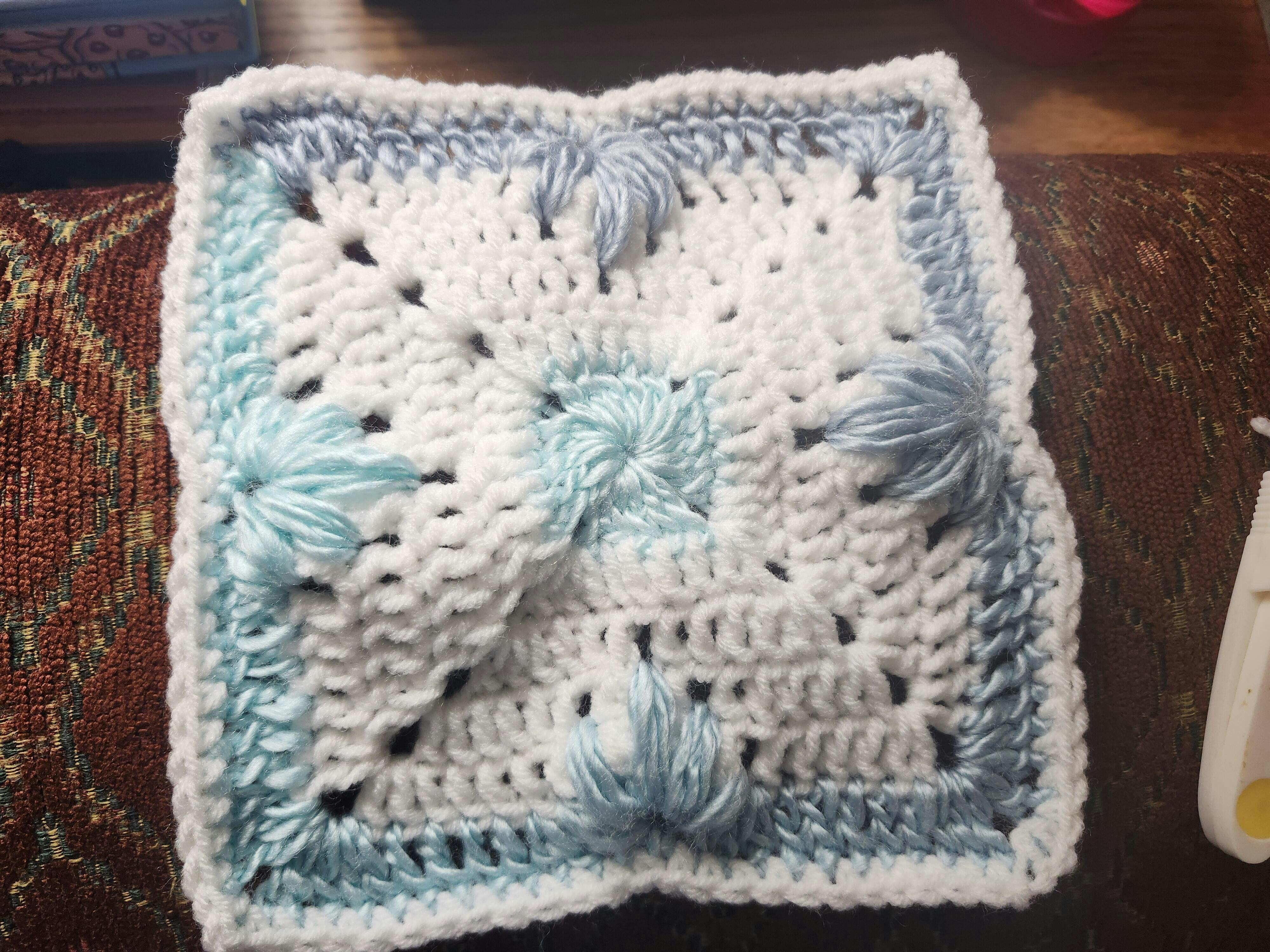 Dreamy Peaks Baby Blanket – Mary Maxim