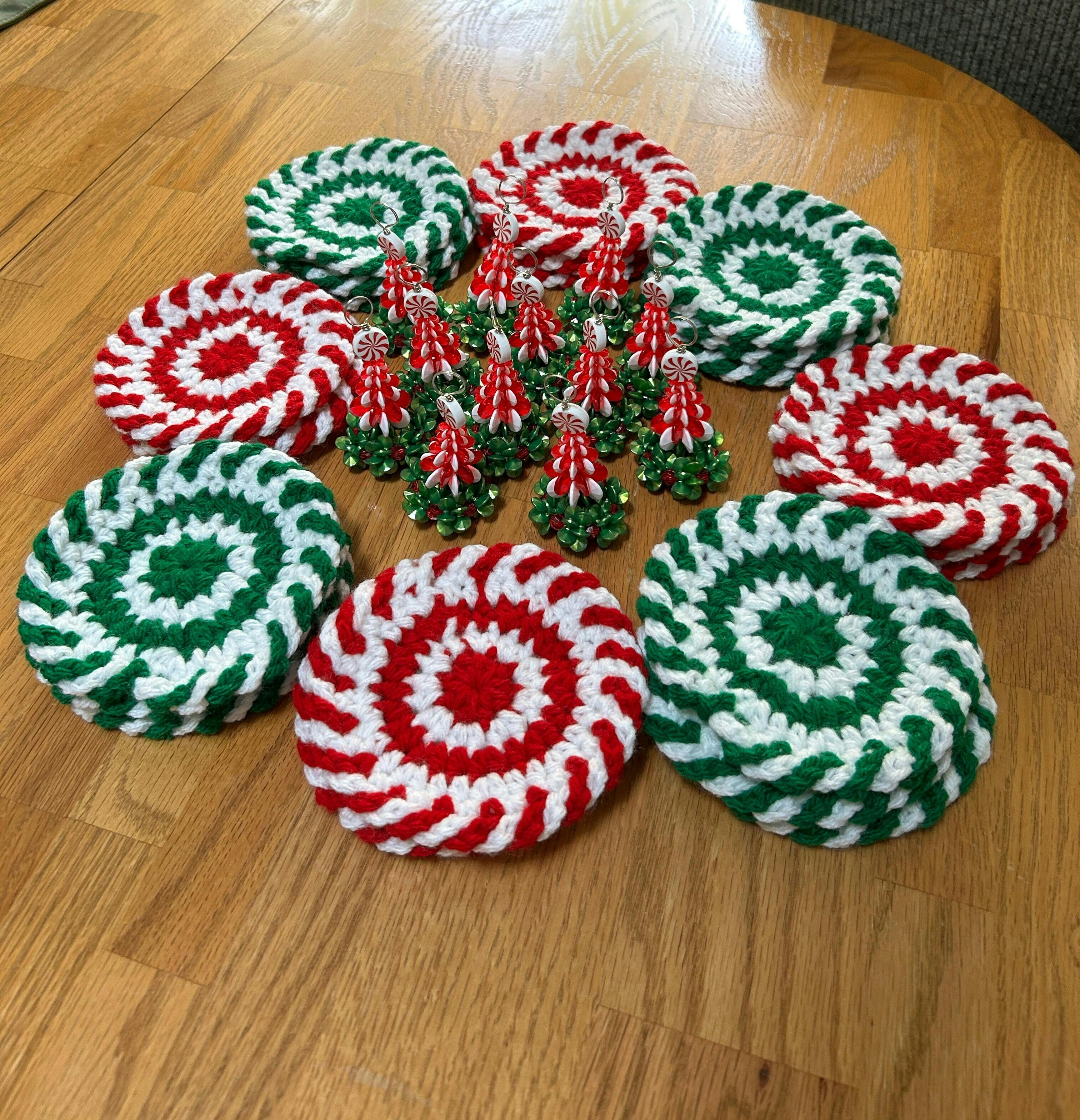 Sweet Mint Coasters Crochet Kit – Mary Maxim