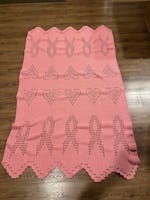 Cancer Awareness Afghan Pattern