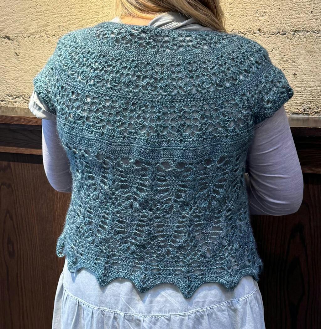 Light & Lacy Cardigan Pattern – Mary Maxim