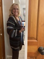 Granny Pop Crochet Cardigan