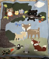 Woodland Friends Blanket