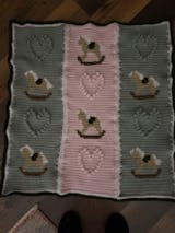 Rocking Ponies Blanket Pattern