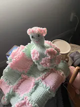 Ruffles Turtle Blanket and Bib Pattern