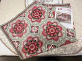 Persian Tiles Throw (Mary Maxim Mellowspun DK)
