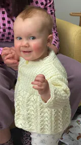 Baby's Lace Jacket and Hat Pattern