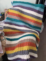 Arden Crochet Throw