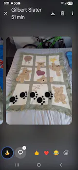 Bears on My Blanket Pattern