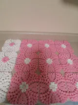 Floral Harmony Toddler Blanket