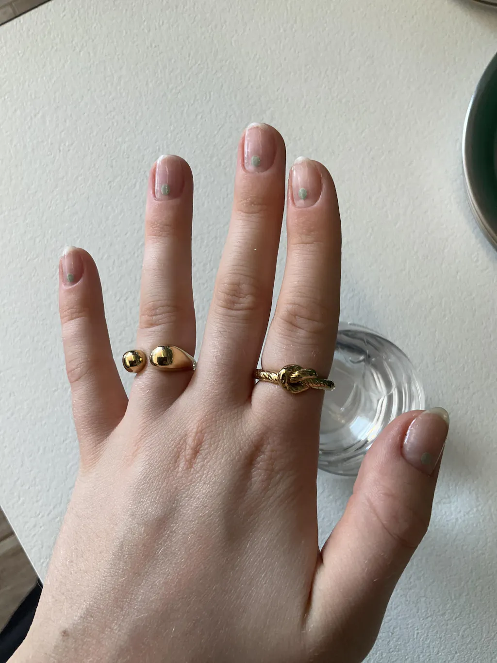 Otevřený prsten ocelový Rash