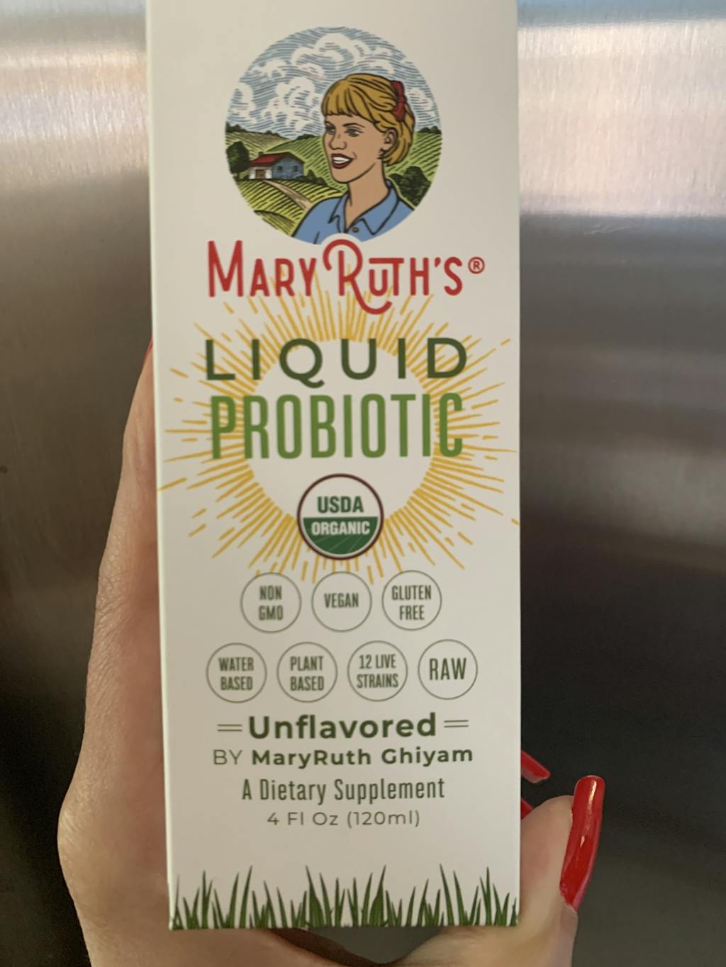 Liquid Probiotics (4oz or 2oz Travel Size): Vegan Probiotic – MaryRuth ...