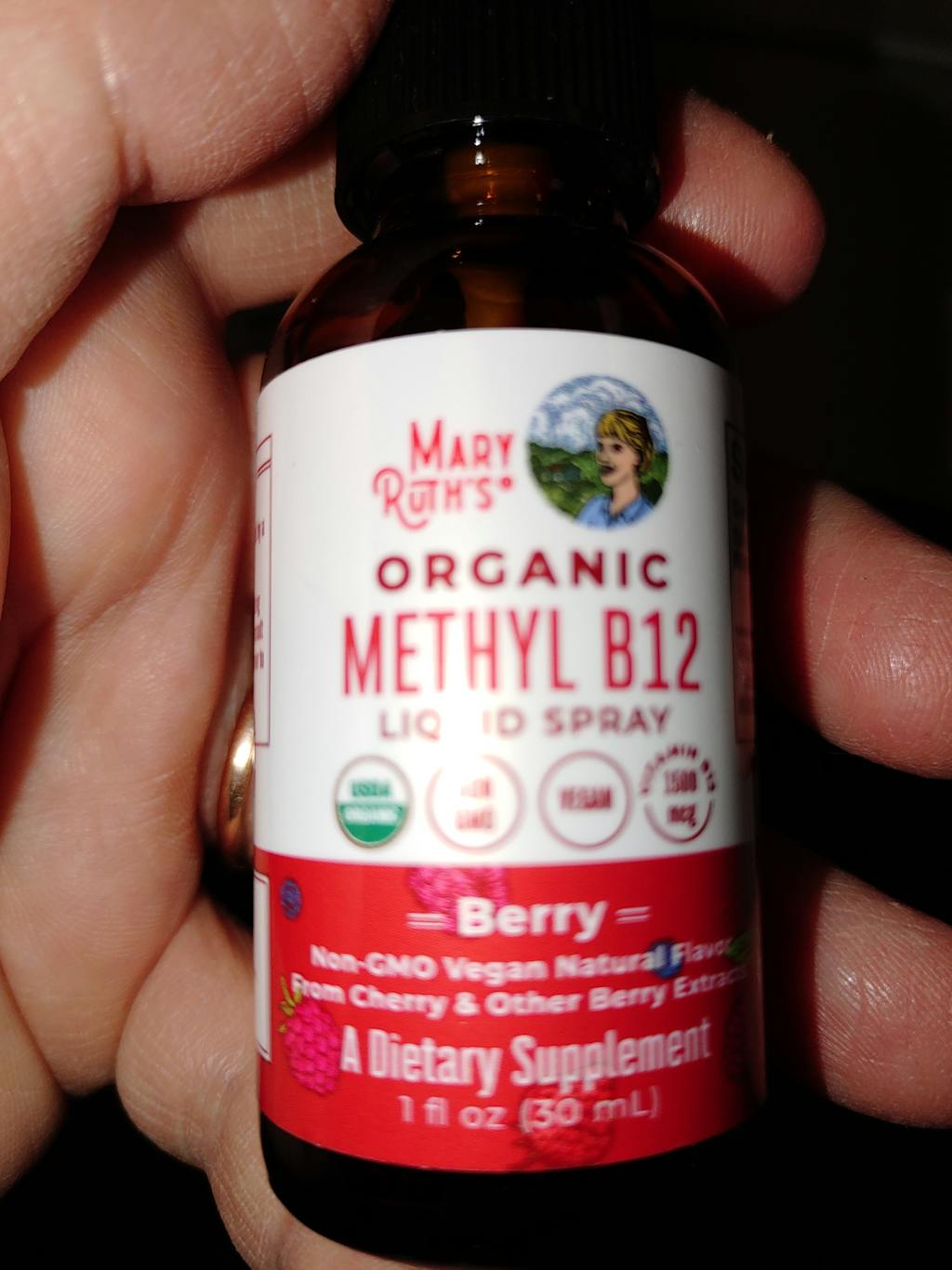 Methylcobalamin Vitamin B12 1500 mcg Methyl B12 Spray