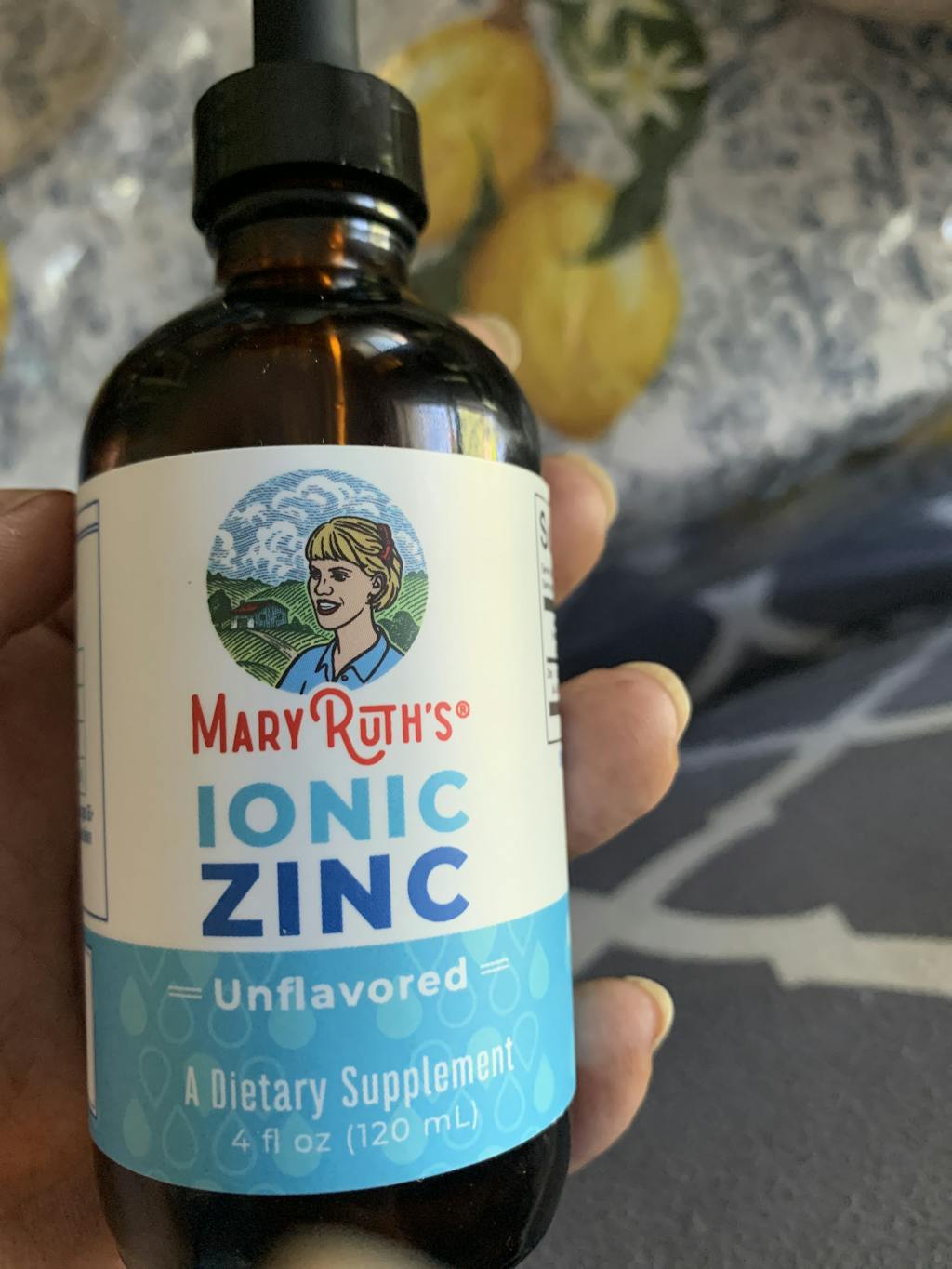 Zinc Liquid Drops For Immune Support and Skin Health MaryRuth Organics