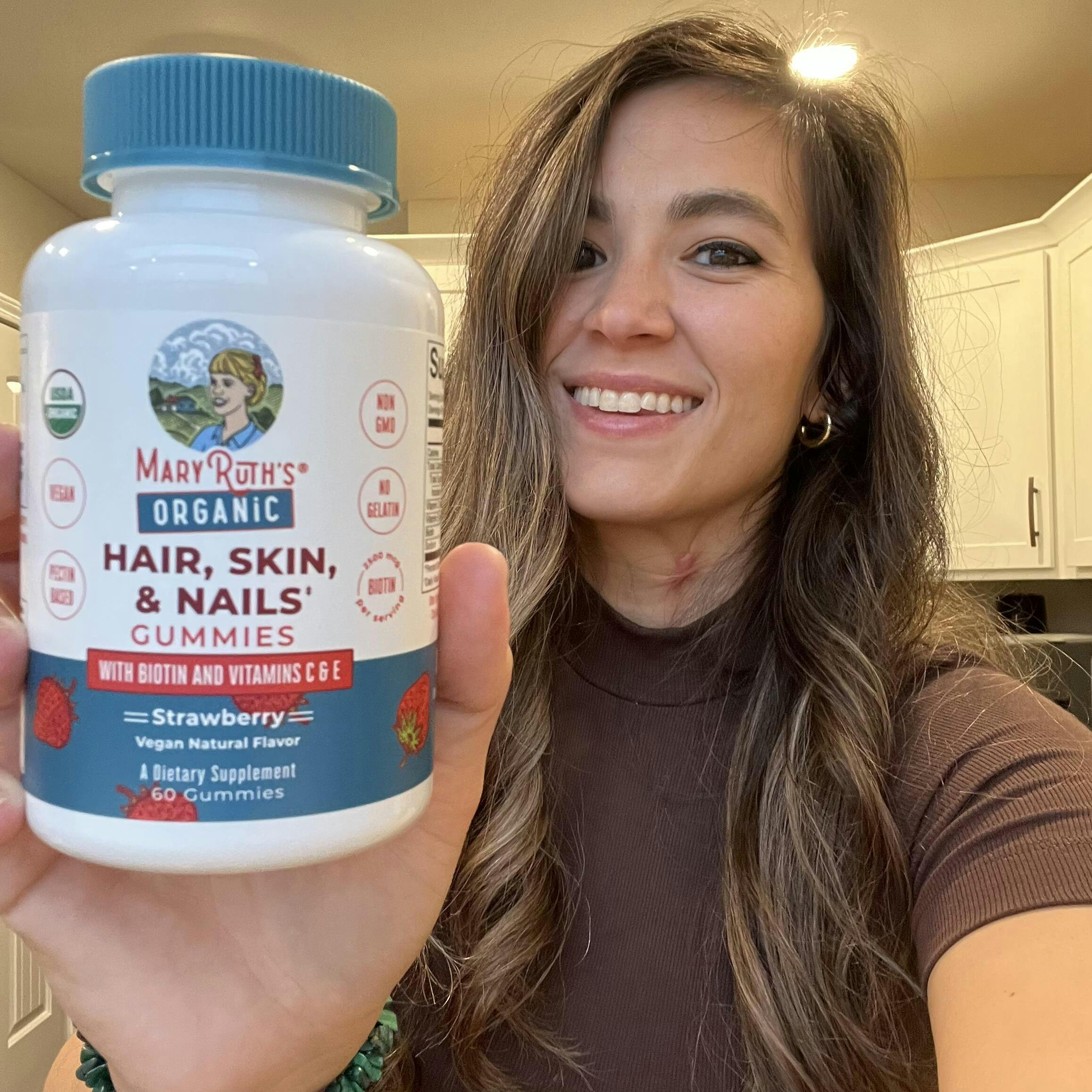 Hair, Skin And Nails Vitamin Gummies – MaryRuth Organics