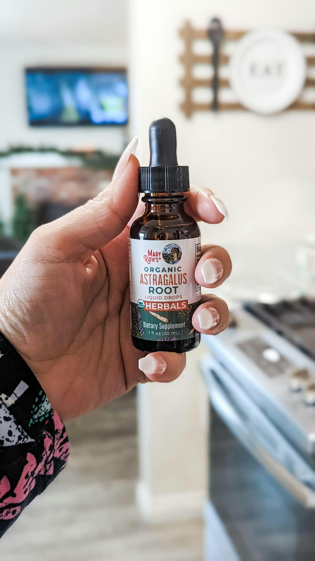 Organic Astragalus Root Herbal Drops MaryRuth Organics