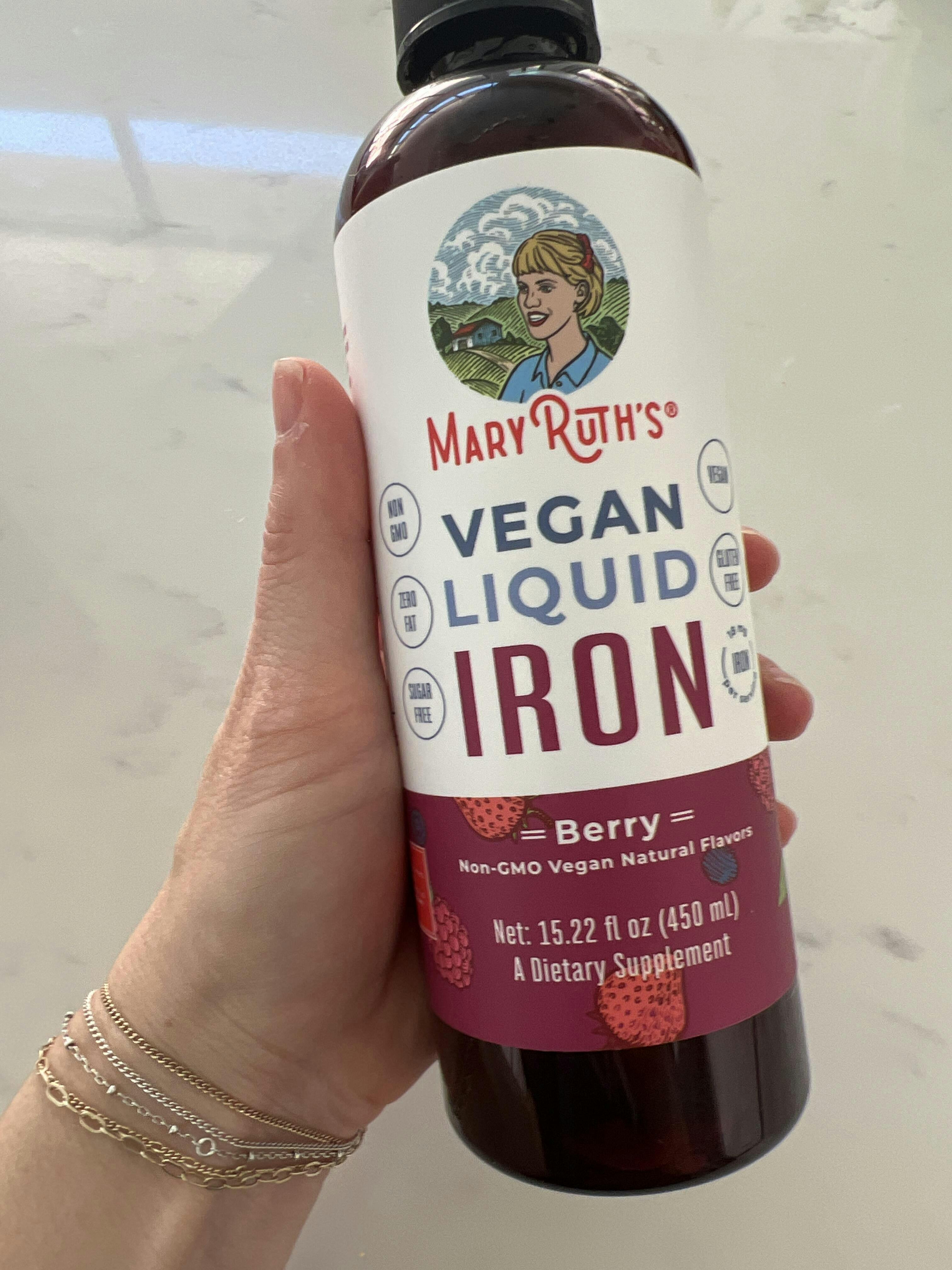 Vegan Liquid Iron Supplement – MaryRuth Organics