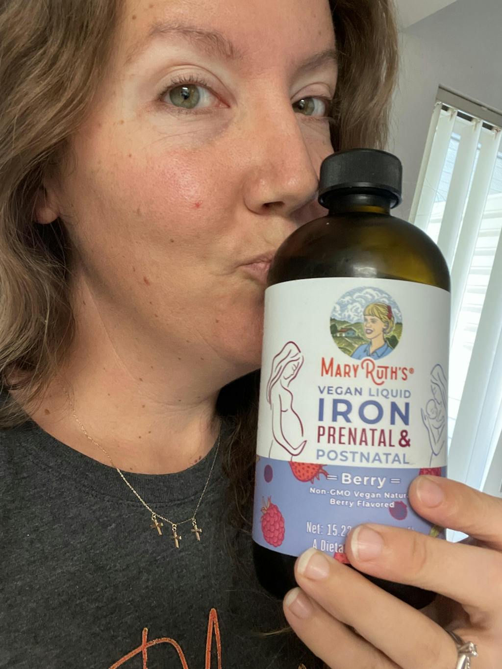 Prenatal Liquid Iron Supplement For Pregnancy MaryRuth Organics