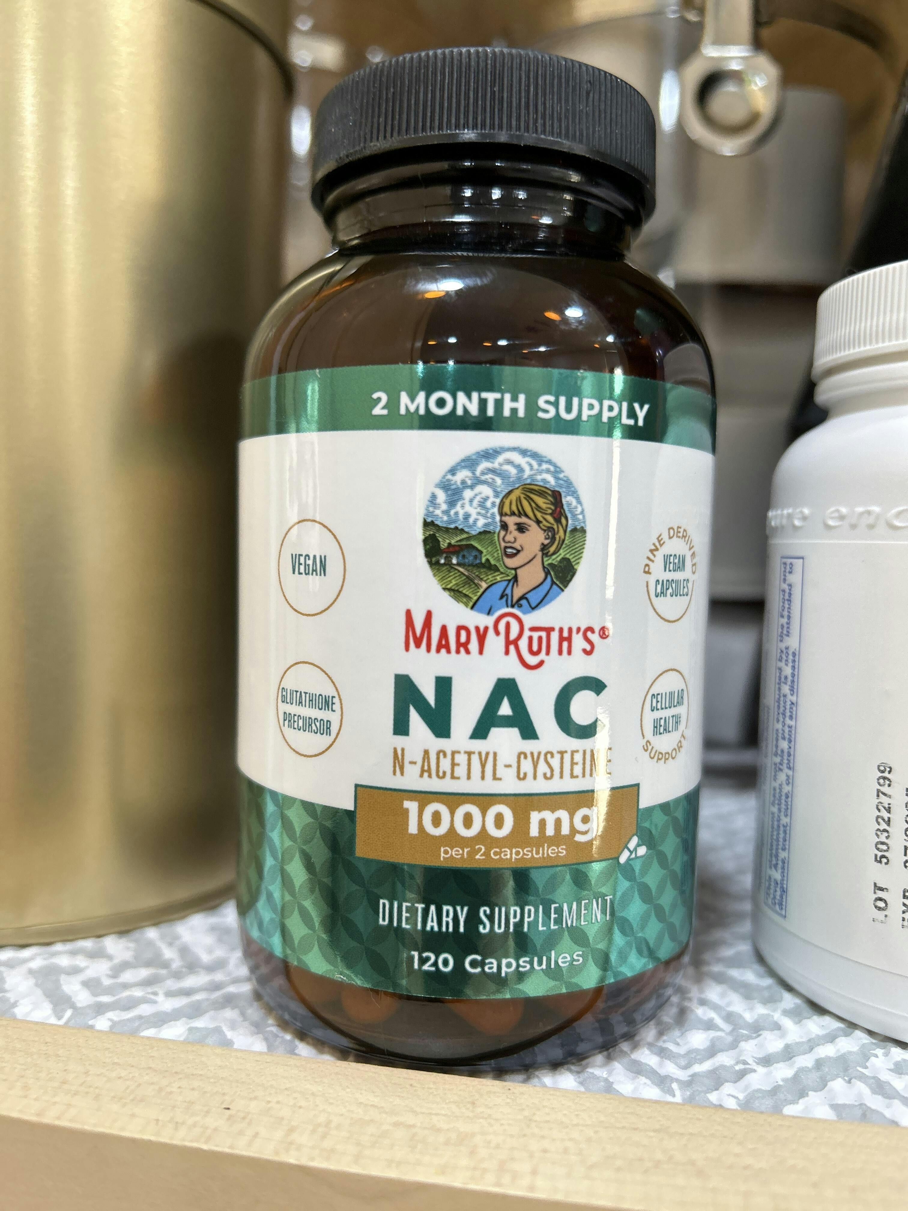 N-acetyl-cysteine (NAC) – MaryRuth Organics