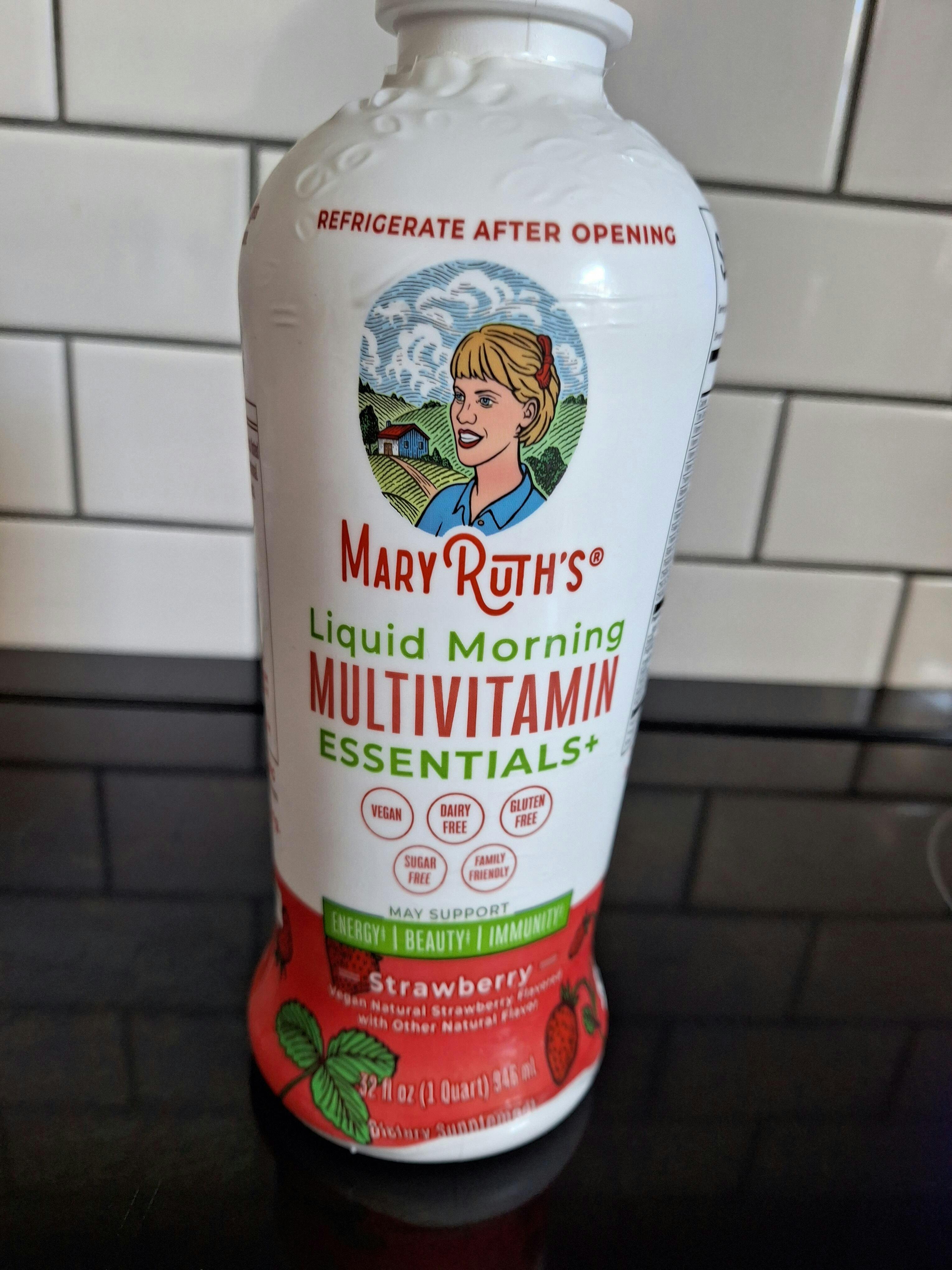 Liquid Morning Multivitamin Essentials – MaryRuth Organics