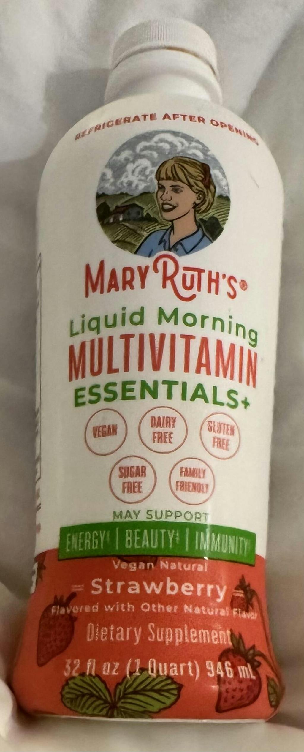 Liquid Morning Multivitamin Essentials – MaryRuth Organics