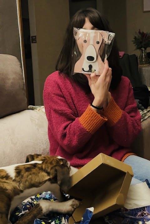 Whippet Gancho de madera