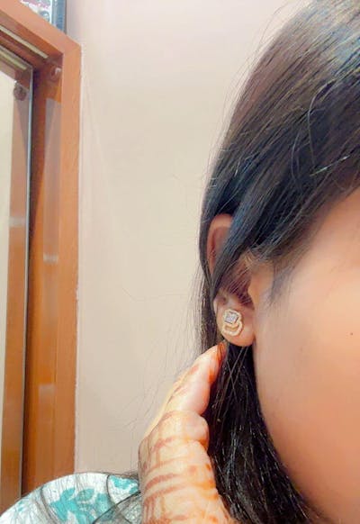 Dazzling Oval Earrings