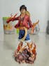 MONKEY D. LUFFY ACTION FIGURE WITH 2 REPLACEABLE HEADS (26 CM HEIGHT) - ONE PIECE