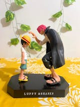 LUFFY AND SHANKS ICONIC ACTION FIGURE WITH STAND (16.5 CM HEIGHT) - ONE PIECE