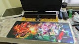 DEMON SLAYER INFINITY CASTLE DESK MAT (31 X 12 INCHES) GAMING MOUSE PAD | RUBBER BASE DESK MAT