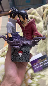 Sasuke And Itachi - Uchiha Brothers Iconic Reconiliation Action Figure (18 Cm Height) - Naruto