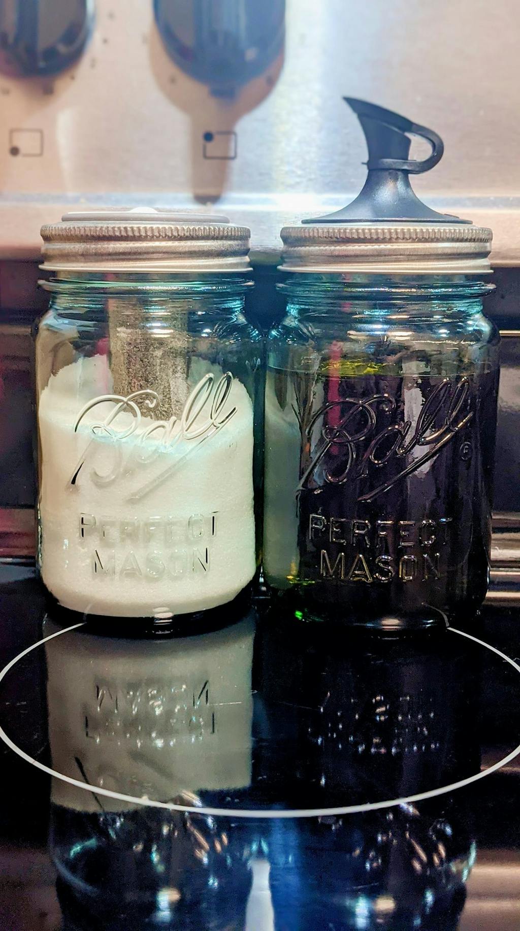 Salt and Pepper Shaker Lid Insert for Regular Mouth Mason Jars