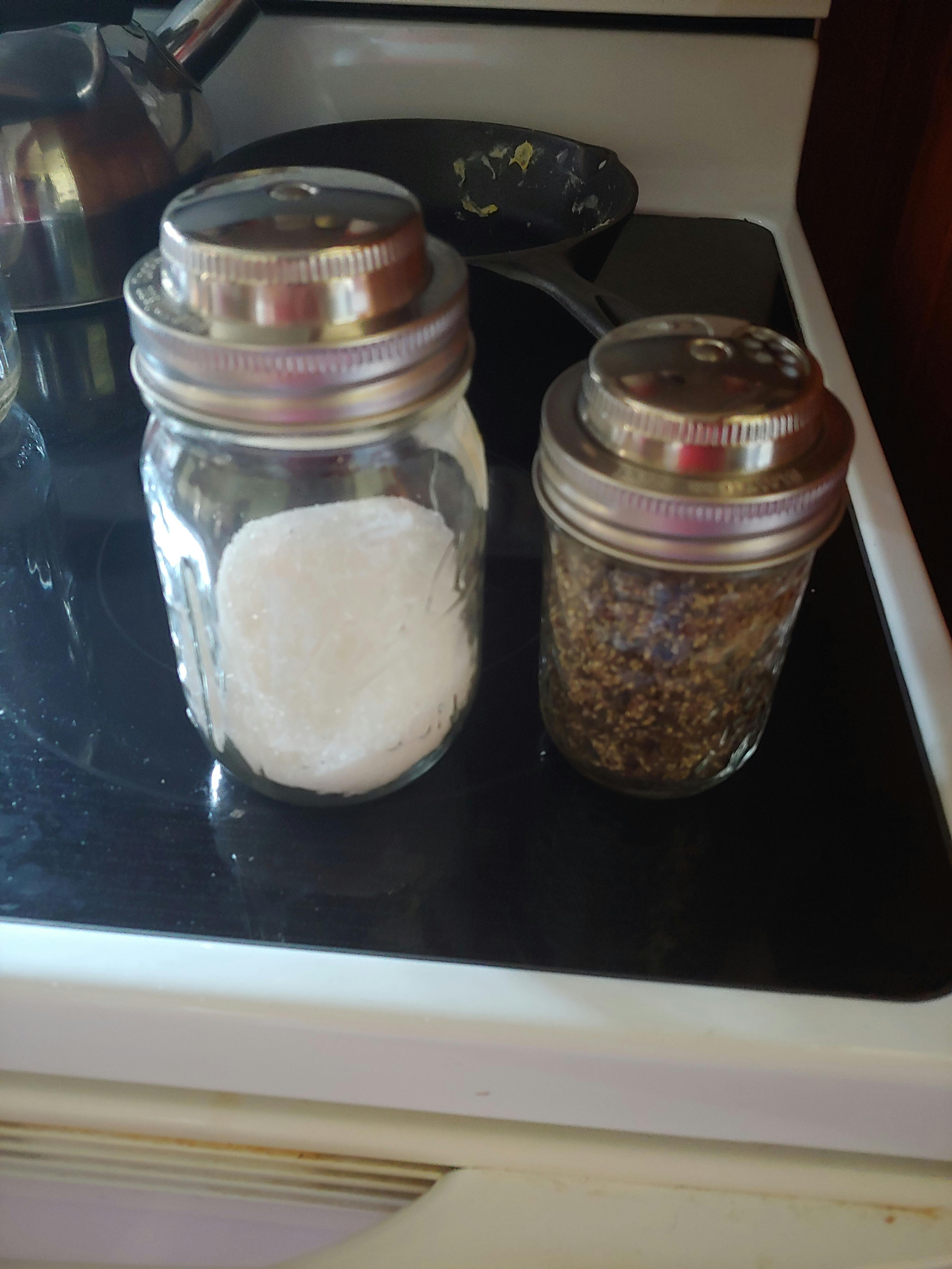 Stainless Steel Spice Shaker Lid for Regular Mouth Mason Jars