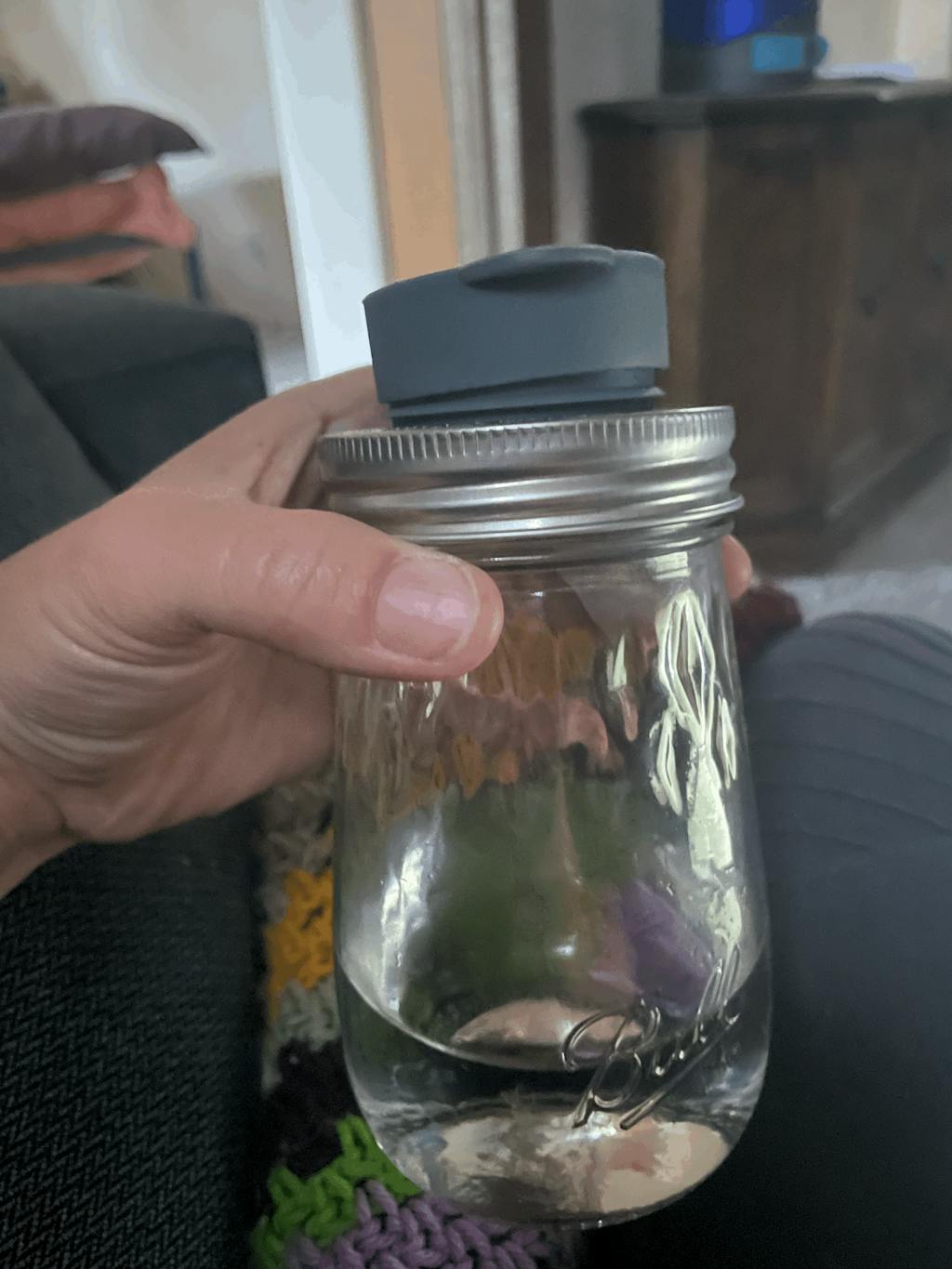 Silicone Chug Leak Resistant Lids for Regular Mouth Mason Jars · Mason
