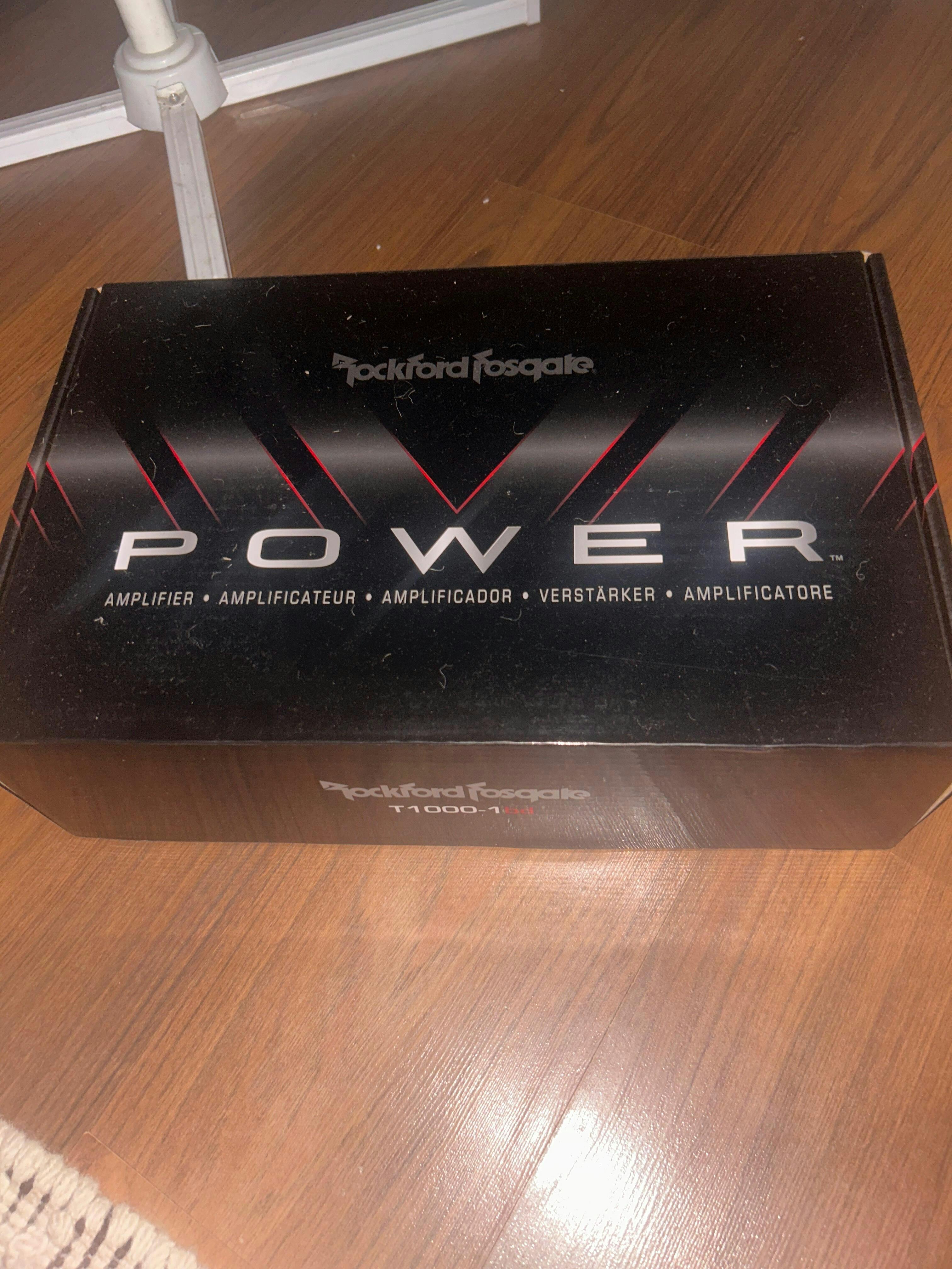 Amplificador Rockford Fosgate Power T1000-1bdCP de 1 canal