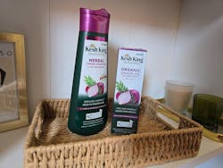 Combo Huile & Shampooing à l'Oignon Bio et Feuilles de Curry Kesh King - 400ml