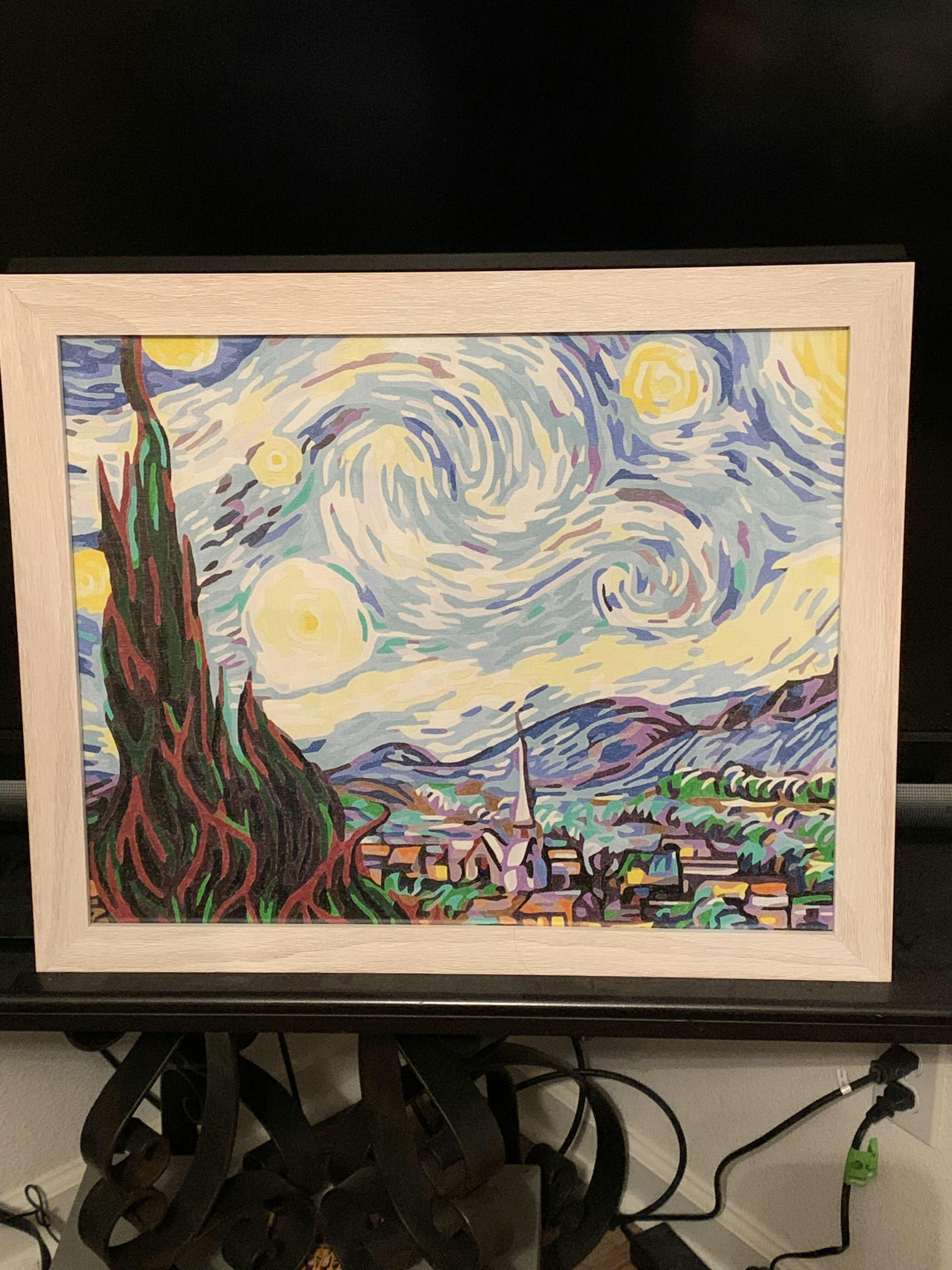 Van Gogh Starry Night - Paint By Number – Masterpiece By Numbers