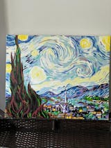 Batman Starry Night Paint By Numbers 
