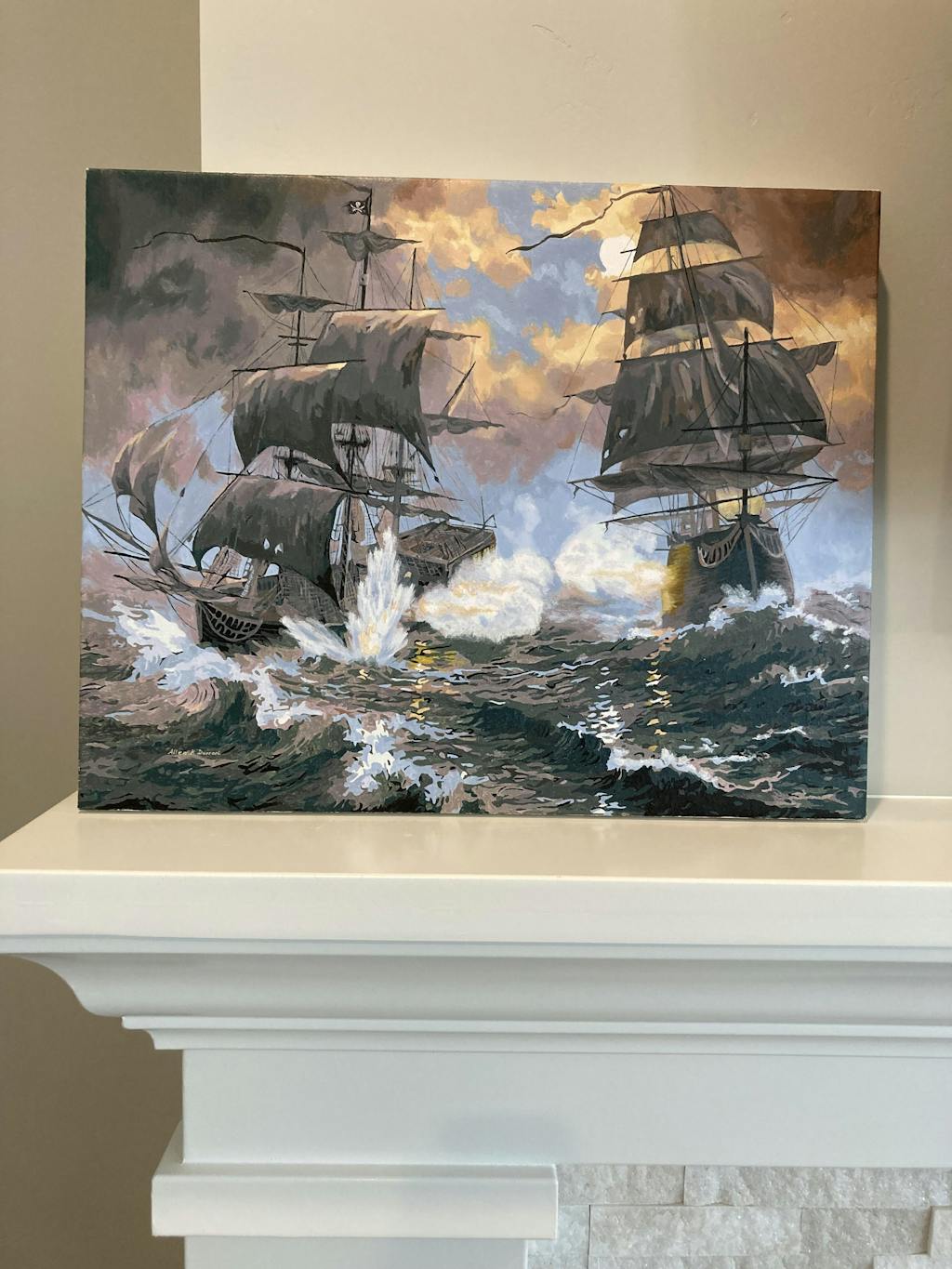Battle On The High Seas Masterpiece By Numbers